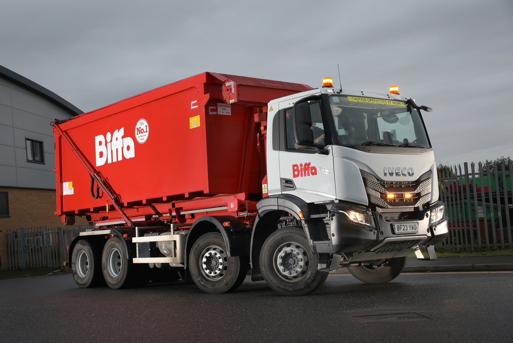 Biffa wastes no time onboarding four new IVECO X-Way