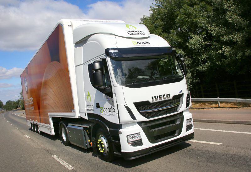 Online supermarket Ocado takes on 29 IVECO Stralis NP CNG trucks in UK’s largest ever single order