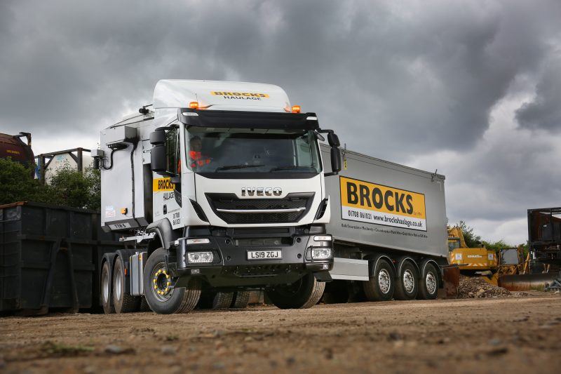 Brocks Haulage builds on ‘image boosting’ IVECO order with the UK’s first Stralis X-Way 6×4 tractor unit
