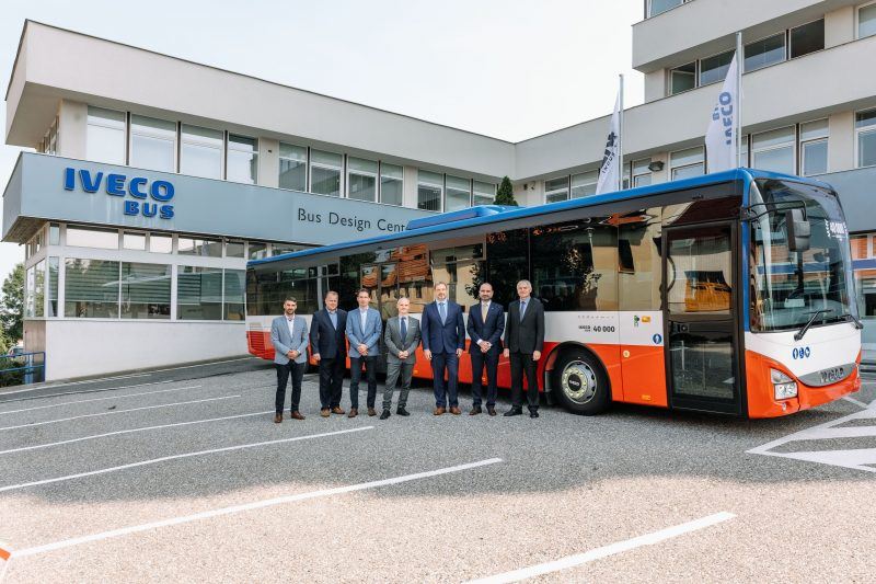 A new record production for IVECO BUS with the delivery of the 40,000th Crossway
