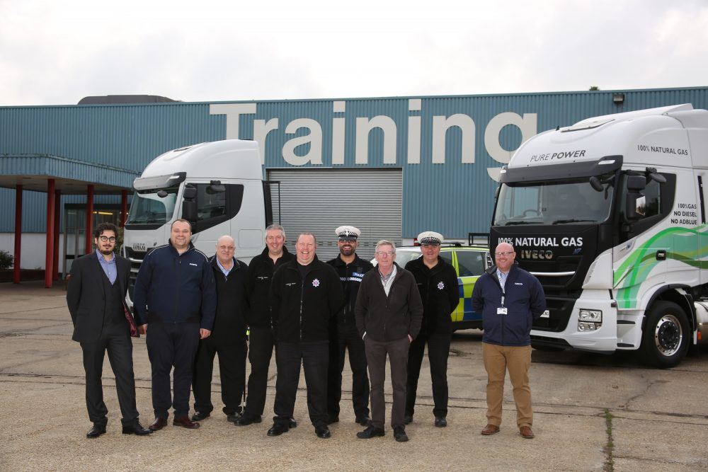 Essex Police complete LNG training day at IVECO UK headquarters