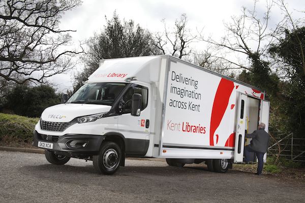 Kent County Council takes delivery of five new IVECO Daily 7.2 tonne mobile libraries to modernise its fleet