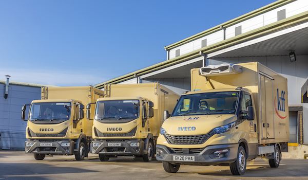 IVECO Eurocargo and Daily provide the perfect ingredients for Kent Frozen Foods