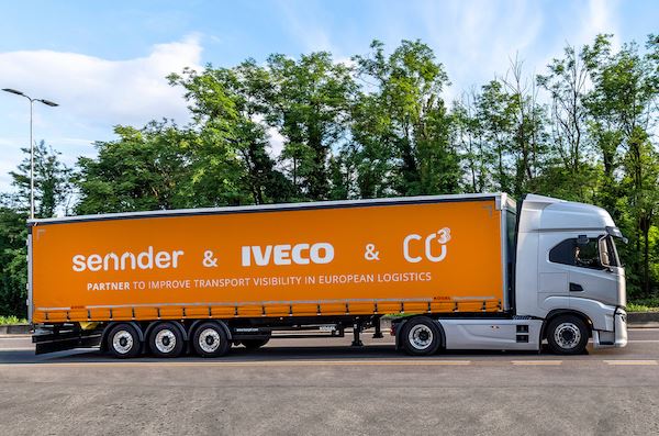 IVECO, sennder, and CO3 co-develop new tracking solution to increase journey visibility for Europe’s trucking market