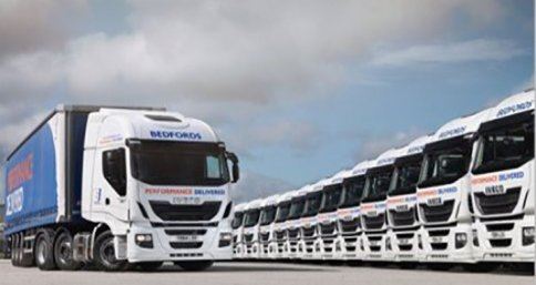 Bedfords lead the pack with the delivery of 39 Euro VI Stralis