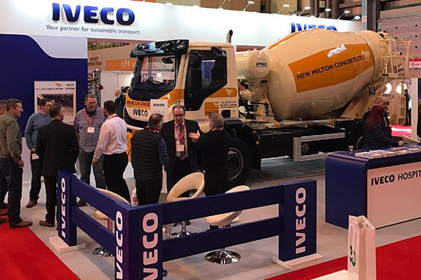IVECO all set for The UK Concrete Show with a truck the city likes