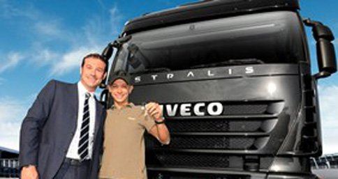 Iveco and Valentino Rossi continue to travel together