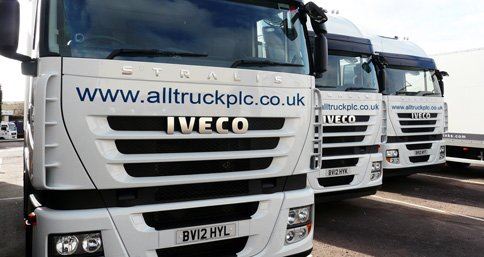 Iveco delivers fleet of high horsepower tractor units to Alltruck plc
