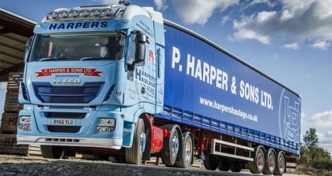 Iveco Stralis Hi-Way joins agricultural produce haulier P. Harper & Sons' fleet