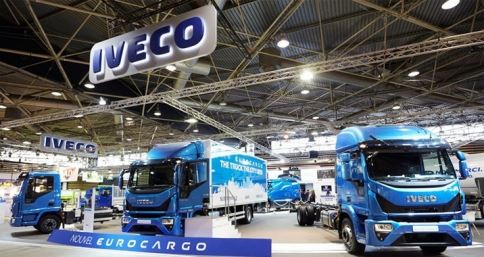 Iveco takes the lead on sustainable transport with its display at Solutrans 2015