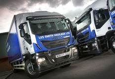 Proven performance seals the deal as Les Smith Haulage renews fleet with 10 Iveco Stralis trucks