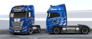 Sustainable ETRC 2021: IVECO contributes towards a virtually carbon neutral championship with an IVECO S-WAY NP pace truck