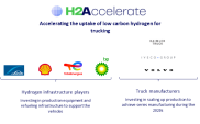 bp joins H2Accelerate collaboration to enable the scale up of low carbon hydrogen as a fuel for the heavy-duty vehicle sector