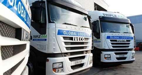 Trio of Stralis' for Triple A Transport Services
