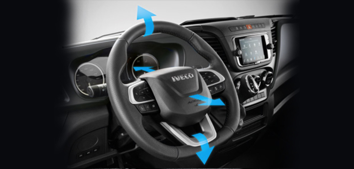 Superior driving comfort and ergonomics