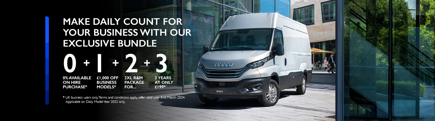 IVECO Vans & Trucks for Sale Swansea, Wales Days Motor Group